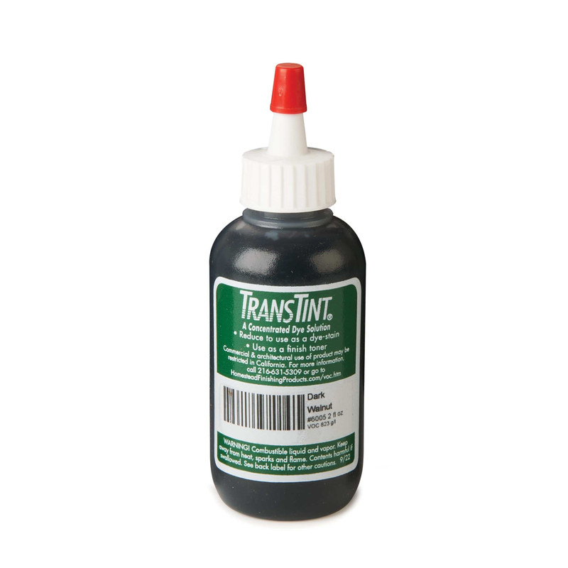 Alcohol / Water Soluble Dye - 2 oz - Color:Dark Walnut